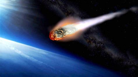Asteroid Burn In The Earths Atmosphere Hd Wallpaper For