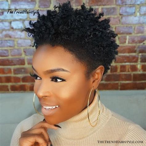Short dreads with a fade: Carefree Natural Spirals - 40 Cute Tapered Natural ...