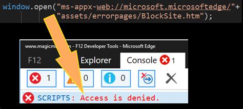 You can always move a site from the allowed to not allowed list, and vice versa. Spoofing the address bar and the SmartScreen/Malware ...
