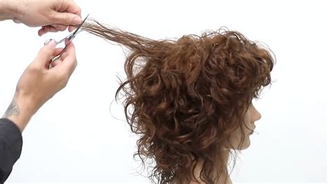 How do i ask for a haircut? Curly Shag Haircut Tutorial - YouTube
