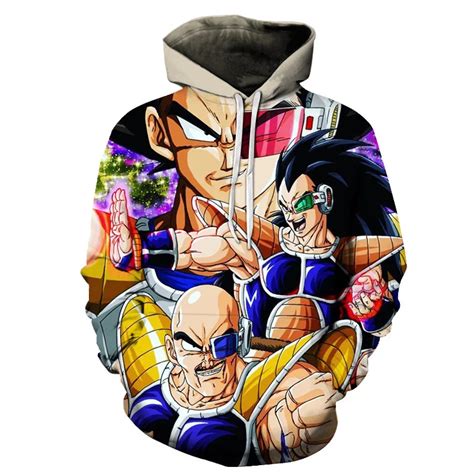 Dragon Ball Z Hoodie Sweatshirts Son Goku Vegeta 3d Hoodies Pullovers Men Women Long Sleeve