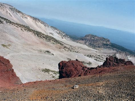 Lava On Top Of Green Butte Mount Shasta California