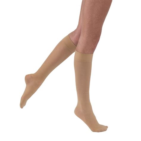 bsn jobst ultrasheer softfit 30 40mmhg closed toe knee high compression stockings