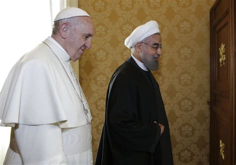 Pope Francis Urges Iran To Promote Peace And Stop Extremism In Middle East