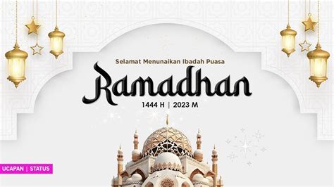 Video Ucapan Menyambut Ramadhan 2023 Part 3 YouTube