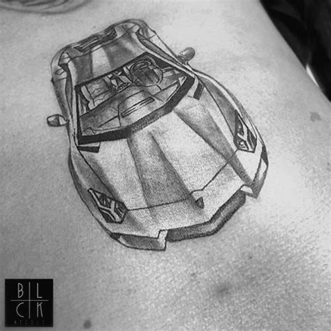 Tattoo Uploaded By Pegasus Lamborghini Aventador Tattoodo