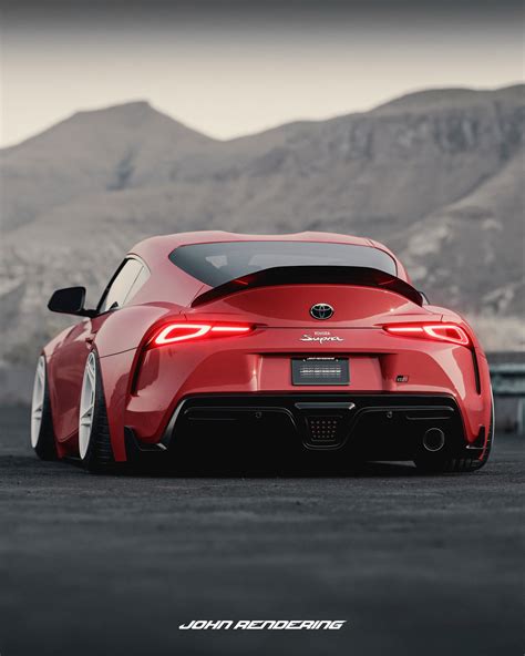 Slammed Widebody Toyota Gr Supra Lovehate Build Is Stanced Enough For