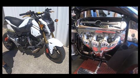Honda Grom With A 300cc Swap Wturbo And A Ls3 Swapped Motorcycle