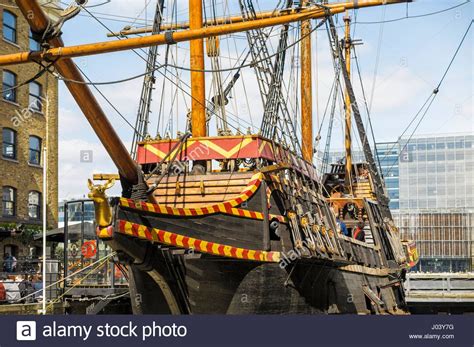 The Golden Hind London Old Sailing Ships Golden Hind St Mary