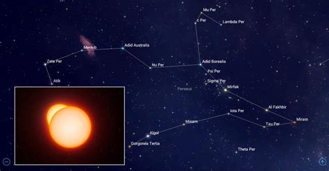 Perseus Constellation Facts Information History Location And Stars