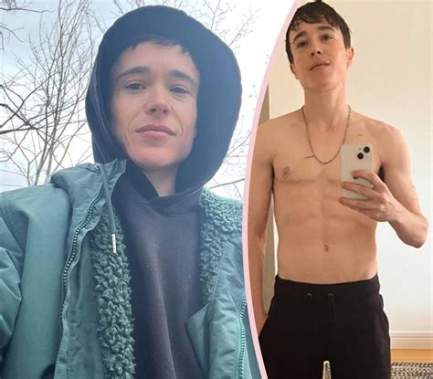 Elliot Page Posts New Shirtless Pic Celebrating The ‘joy I Feel In My