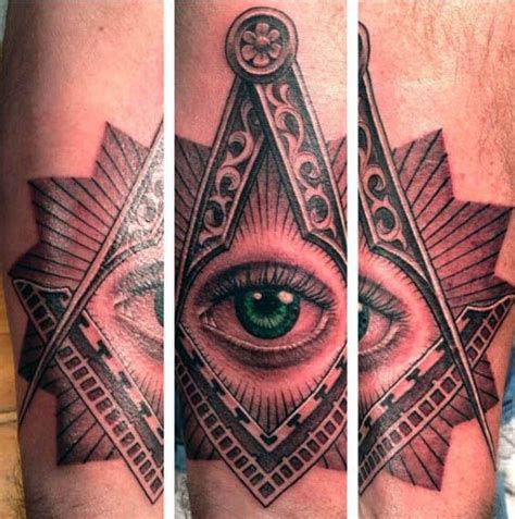 90 Masonic Tattoos For Men Freemasonry Ink Designs Masonic Tattoos Tattoos For Guys