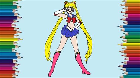 How To Draw Sailor Moon Cute And Easy Anime Girl Drawing Step By Step Porn Sex Picture