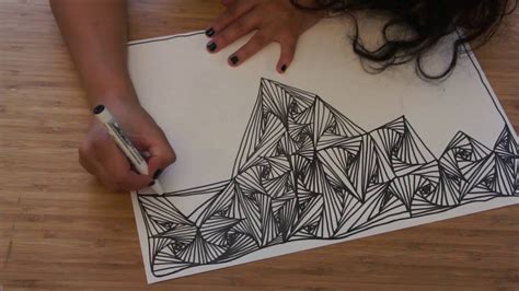 Elle constitue l'ensemble des procédés techniques servant à la représentation du sujet à dessiner. tutoriel 2 : dessin facile a faire avec motif a base de ...