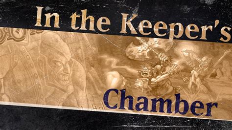 A Band Of Orcs In The Keepers Chamber Lyric Video Youtube
