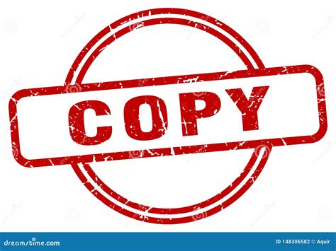 Copy Stamp Stock Vector Illustration Of Isolated Sticker 148306582