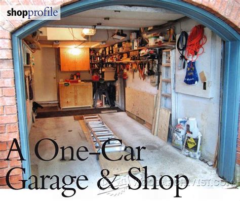 One Car Garage Workshop Ideas Photo Gallery House Plans 89238