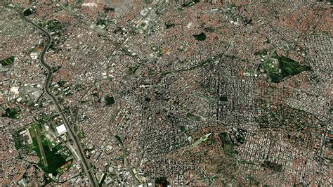 Satellite Sao Paulo Map Background Loop Spinning Around Brazil City Air Footage Seamless