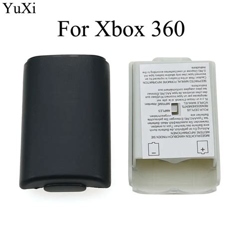 100pcs Rechargeable Aa Battery Back Cover Case Shell Pack For Xbox 360