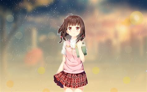 Anime Rain Character Hd Wallpaper Background Image 1920x1200 Id