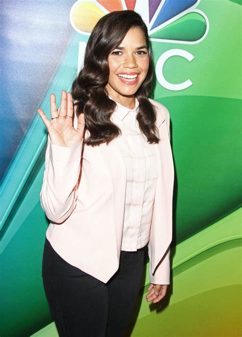 In Or Out America Ferrera At The Nbcuniversal Press Tour Tom Lorenzo