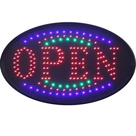 Buy Open Led Sign Multicolour Bright Neon Professional Powerful