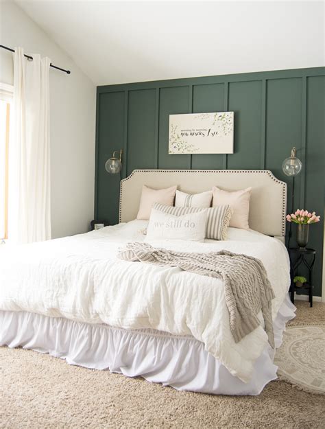 We added a shiplap wall, brought in cozy textures and. Key Elements of a Modern Farmhouse Bedroom | Grace In My Space
