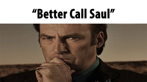 Better Call Saul Youtube