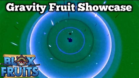 Blox Fruits Gravity Fruit Showcase Roblox Youtube