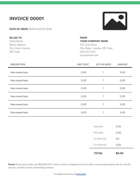 View How To Create A Simple Invoice Png Invoice Template Ideas