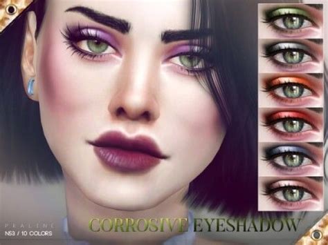 Corrosive Eyeshadow N53 By Praline Sims For The Sims 4 Spring4sims