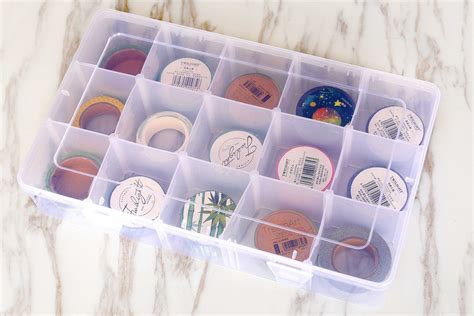 Washi Tape Storage Case Washi Tape Organizer Masking Tape Etsy