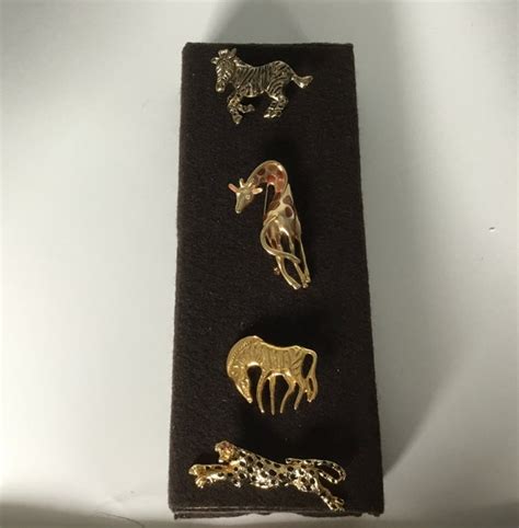 Vintage Animal Pins Choose One A B C D Etsy