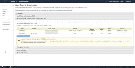 In this video, learn how to generate a new set of keys for your account. How do I find my AWS access key & secret key? - Options ...
