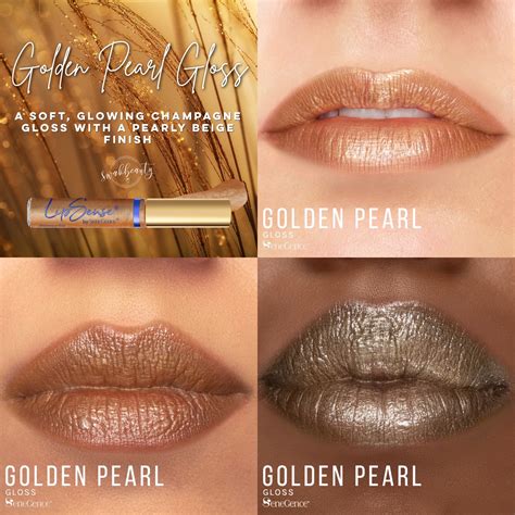 Lipsense Golden Pearl Gloss Limited Edition Swakbeauty Com