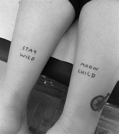 20 Awesome Stay Wild Tattoo Matching Ideas In 2021