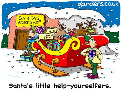 Cartoons By Landers Today S Christmas Gag Cartoon