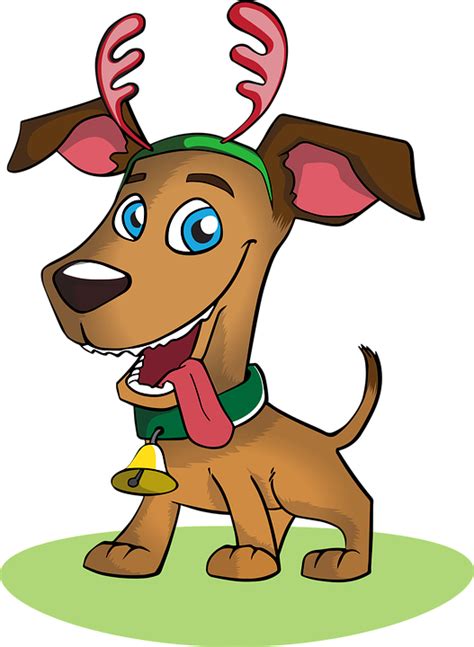 Download Dog Christmas Holiday Royalty Free Vector Graphic Pixabay