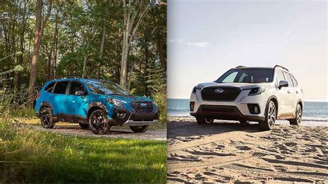 2023 Subaru Forester Vs Wilderness Why You Dont Want Either Model