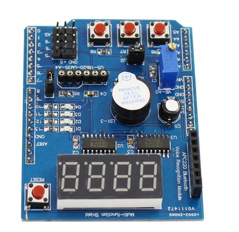 Shield Multifuncion Para Arduino Uno R3 Maker Electronico