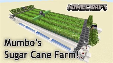 Flying Machine Sugar Cane Farm Minecraft Tutorial On Mumbo Jumbo S
