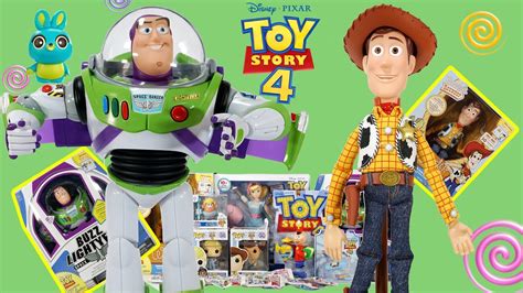 Abriendo Muchísimos Juguetes De Toy Story 4 Parte 4 Woody Y Buzz De
