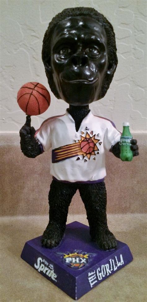 The suns compete in the national basketball association (nba). Phoenix Suns Gorilla bobblehead, Suns team mascot | Team mascots, Bobble head, Mascot