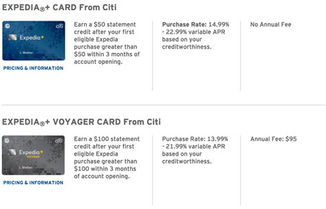 This review will provide you with with all the details you need to make. How to Apply for the Citi Expedia Credit Cards