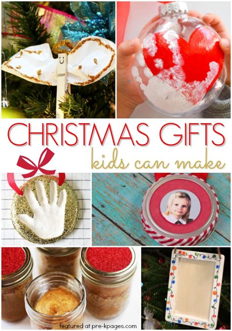 Best gifts for parents christmas. Christmas Gifts Kids Can Make - Pre-K Pages
