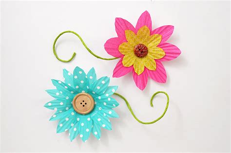 Maybe you would like to learn more about one of these? Cupcake Liner Flowers | Kids' Crafts | Fun Craft Ideas ...