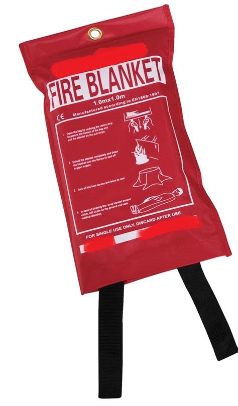 Fire Blanket 1m X 1m Bag Discover Safety Health Safety And
