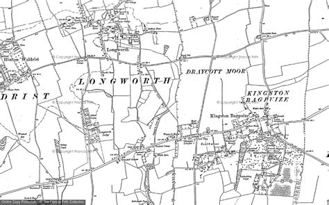 Old Maps Of Southmoor Oxfordshire Francis Frith