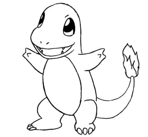 Pokemon Coloring Pages Charmander