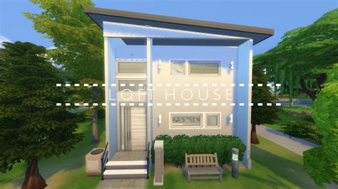 Loft House The Sims 4 Speed Build Youtube